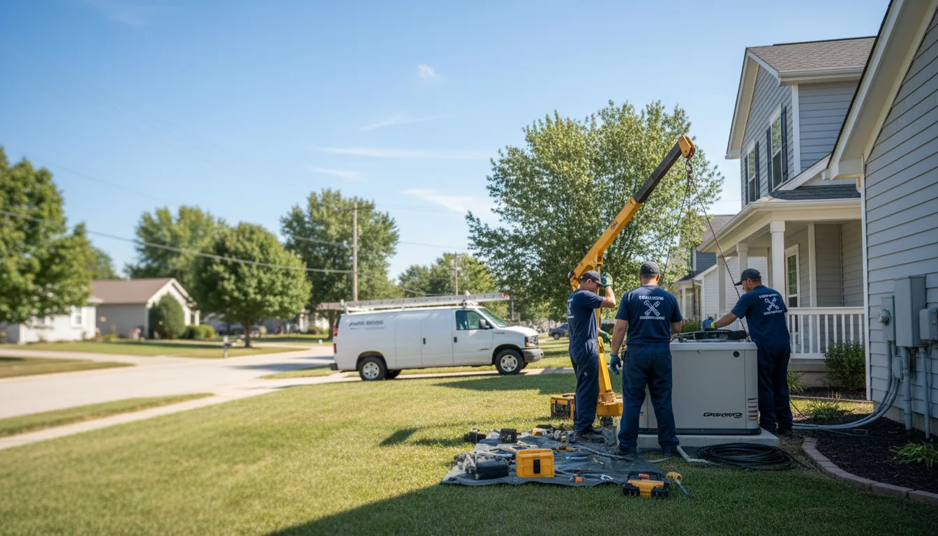 Generator Installation in North Henderson, IL near me